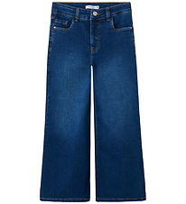 Name It Jeans - Noos - Wide - Dark Blue Denim Name It Jeans - Noos - Wide - Dark Blue Denim