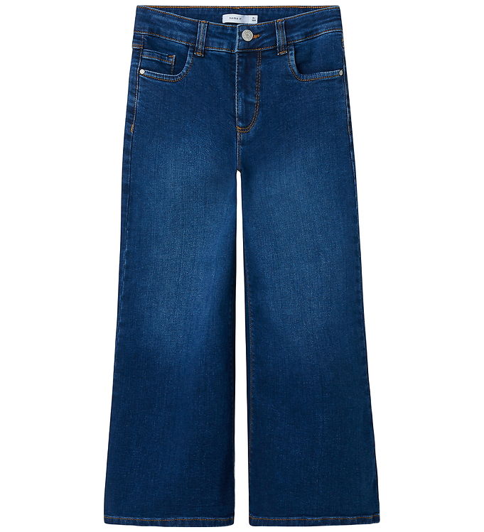 Name It Jeans - Noos - Wide - Dark Blue Denim