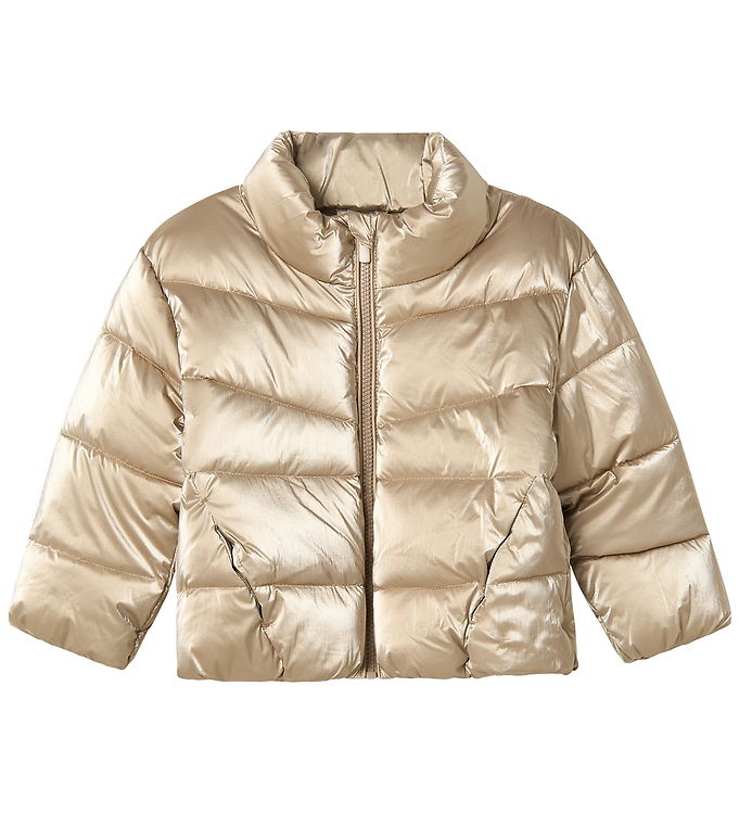 Name It Dynejakke - NmfManon - Frosted Almond