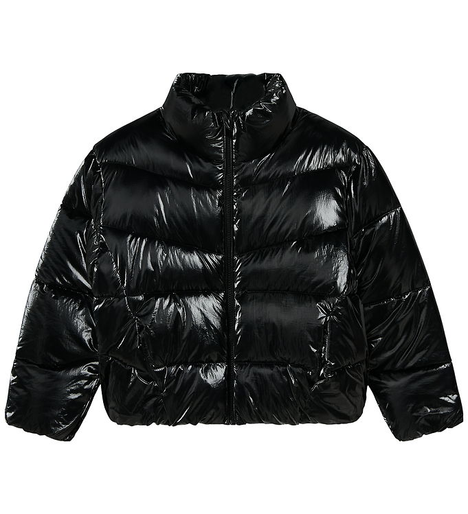 Name It Dynejakke - NkfManon - Sort