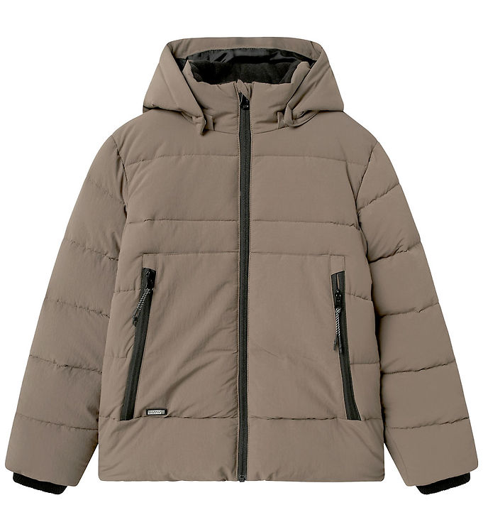 Name It Dynejakke - NkmMelvin - Morel