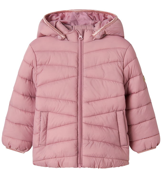 Name It Dynejakke - NmfMarble - Lilas