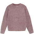 Creamie Bluse - Strik - Glitter - Crushed Berry Creamie Bluse - Strik - Glitter - Crushed Berry