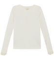 Creamie Bluse - Rib - Modal/Bomuld - Cloud Creamie Bluse - Rib - Modal/Bomuld - Cloud