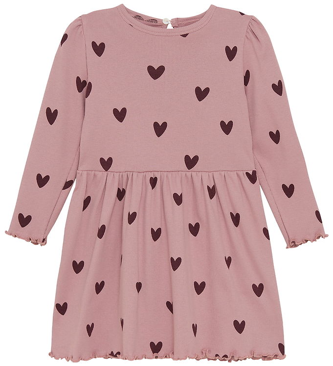 Creamie Kjole - Rib - Woodrose