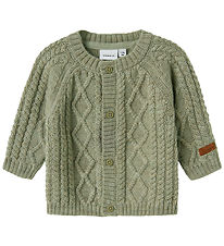 Name It Cardigan - Uld - Strik - NbmWrilla - Dried Sage Name It Cardigan - Uld - Strik - NbmWrilla - Dried Sage