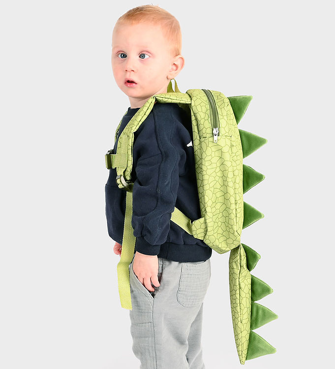 Den Gode Fen Rygsæk - Crocodile - Grøn