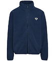 Hummel Fleecejakke - hmlJR - Dress Blues Hummel Fleecejakke - hmlJR - Dress Blues