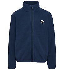 Hummel Fleecejakke - hmlJR - Dress Blues Hummel Fleecejakke - hmlJR - Dress Blues