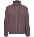 Hummel Fleecejakke - hmlJR - Peppercorn Hummel Fleecejakke - hmlJR - Peppercorn