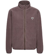 Hummel Fleecejakke - hmlJR - Peppercorn Hummel Fleecejakke - hmlJR - Peppercorn