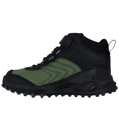 KEEN Støvler - KE ZIONIC MID WP C - Black-Bronze Green