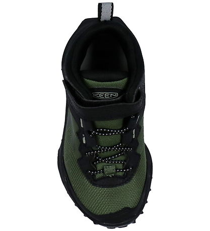 KEEN Støvler - KE ZIONIC MID WP C - Black-Bronze Green
