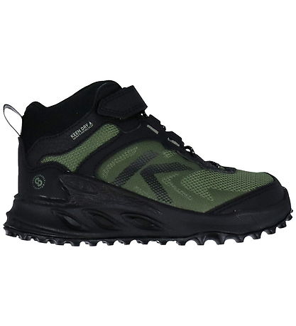 KEEN Støvler - KE ZIONIC MID WP C - Black-Bronze Green