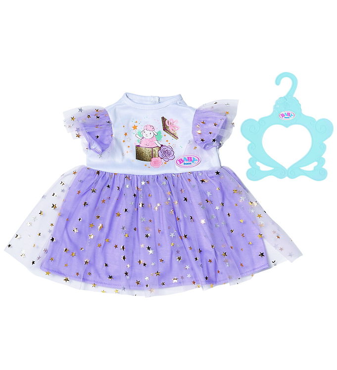 BABY born Dukketøj - Kjole - Lilac Tutu - 43 cm