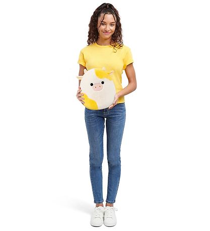 Squishmallows Bamse - 30 cm - Fuzz A Mallows Bodie Cow