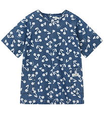 Liewood Denimkjole - Angelica - Cherry Blossom/Medium Blue Denim Liewood Denimkjole - Angelica - Cherry Blossom/Medium Blue Denim