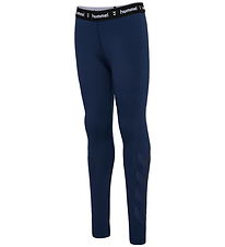 Hummel Leggings - hmlJR Pulse - Dress Blues Hummel Leggings - hmlJR Pulse - Dress Blues
