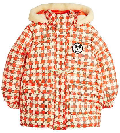 Mini Rodini Vinterjakke - Ritzratz Heavy Puffer - Rød 