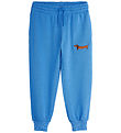 Mini Rodini Sweatpants - Dog - Blå Mini Rodini Sweatpants - Dog - Blå