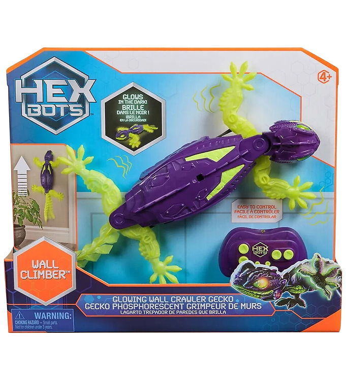 Hex Bots Vægkrybende Gekko, Selvlysende
