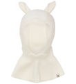 Huttelihut Elefanthue - Uld - 1-lags - Off-white m. Ører Huttelihut Elefanthue - Uld - 1-lags - Off-white m. Ører