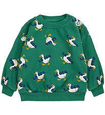 Bobo Choses Sweatshirt - La Oca All Over - Grøn Bobo Choses Sweatshirt - La Oca All Over - Grøn