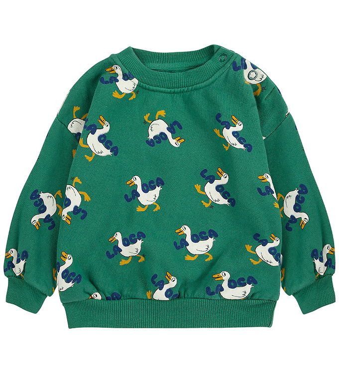 Bobo Choses Sweatshirt - La Oca All Over - Grøn