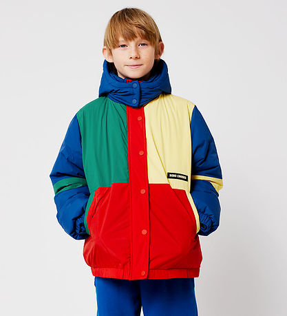 Bobo Choses Dynejakke - Color Block - Multicolor