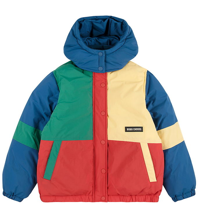 Bobo Choses Dynejakke - Color Block - Multicolor