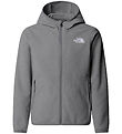 The North Face Fleecejakke - Glacier FZ - Mid Grey Heather The North Face Fleecejakke - Glacier FZ - Mid Grey Heather