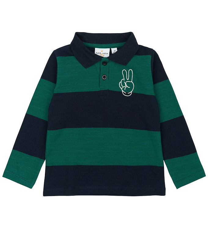 The New Polobluse - Piqué - TnstPinon - Navy Blazer Striped