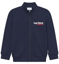 Les Deux Cardigan - Racing - Dark Navy Les Deux Cardigan - Racing - Dark Navy