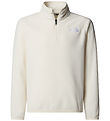 The North Face Fleecetrøje - Glacier - 1/4 Zip - White Dune The North Face Fleecetrøje - Glacier - 1/4 Zip - White Dune