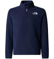 The North Face Fleecetrøje - Glacier - 1/4 Zip - Summit Navy The North Face Fleecetrøje - Glacier - 1/4 Zip - Summit Navy