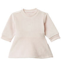 Calvin Klein Kjole - Fløjl - Whitecap Gray Calvin Klein Kjole - Fløjl - Whitecap Gray