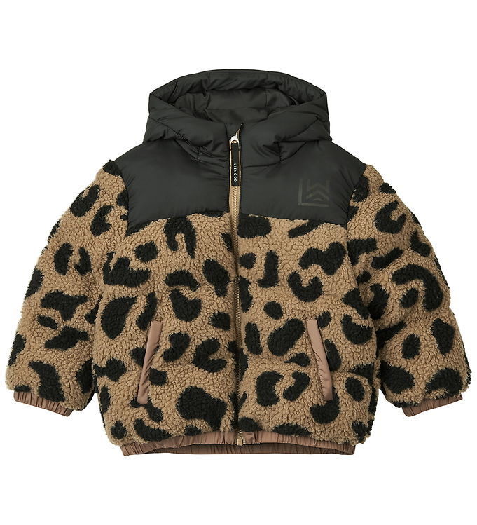 Liewood Fleecejakke m. Vattering - Niko - Mega Leo/Oat Mix