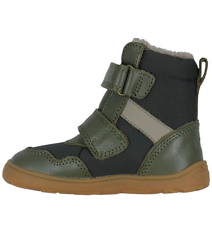 Bisgaard Vinterstøvler - Timo Tex - Barefoot - Green