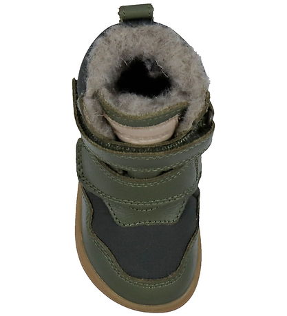 Bisgaard Vinterstøvler - Timo Tex - Barefoot - Green