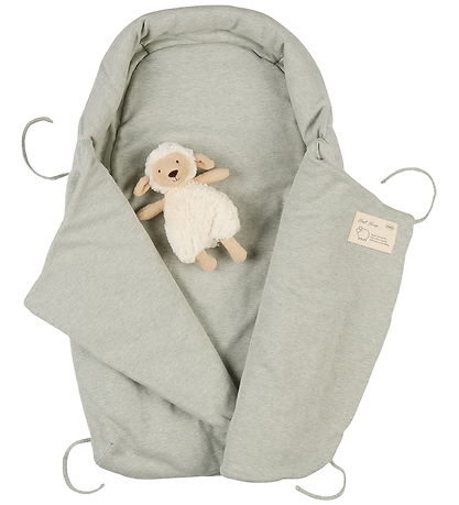 Voksi Babysvøb - Uld - 80 cm - Misty Green