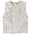 MarMar Vest - Uld - Tajo - Morning Dew Mel MarMar Vest - Uld - Tajo - Morning Dew Mel