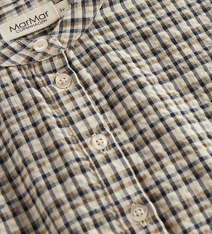MarMar Skjorte - Tokyo - Pilot Navy Check