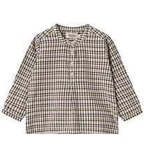 MarMar Skjorte - Totoro - Pilot Navy Check MarMar Skjorte - Totoro - Pilot Navy Check