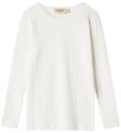 MarMar Bluse - Tamra - Rib - Gentle White MarMar Bluse - Tamra - Rib - Gentle White