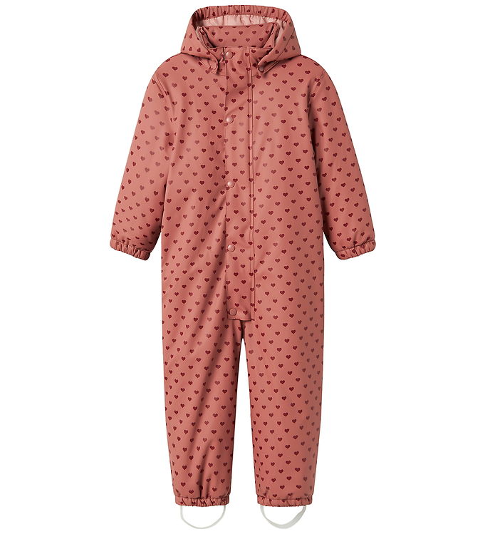 Lil' Atelier Flyverdragt - PU - NmfLadry10 - Withered Rose