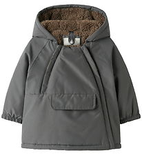 Lil' Atelier Vinterjakke - NbmLasnow05 - Poppy Seed Lil' Atelier Vinterjakke - NbmLasnow05 - Poppy Seed