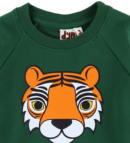 DYR-Cph Sweatshirt - Dyrbellow - Dk Pine Tiger