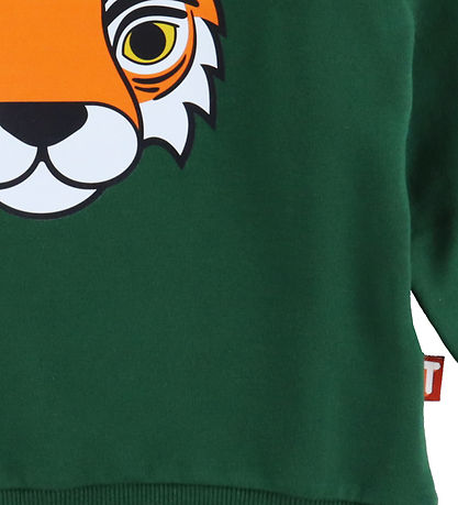 DYR-Cph Sweatshirt - Dyrbellow - Dk Pine Tiger