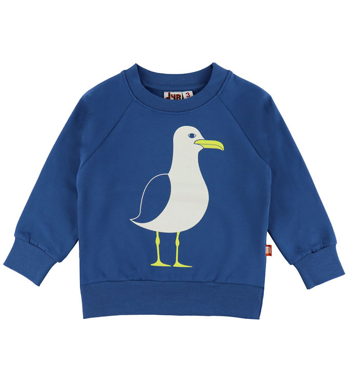DYR-Cph Sweatshirt - Dyrbellow - Ocean Blue Maage