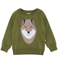 DYR-Cph Sweatshirt - Dyrbellow - Olive Ulv DYR-Cph Sweatshirt - Dyrbellow - Olive Ulv